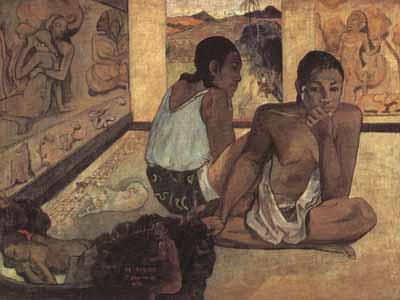 Paul Gauguin Le Repos (mk07) Norge oil painting art